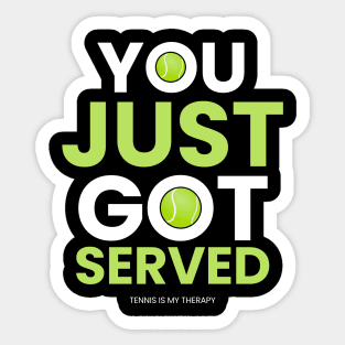 tennis funny Sticker